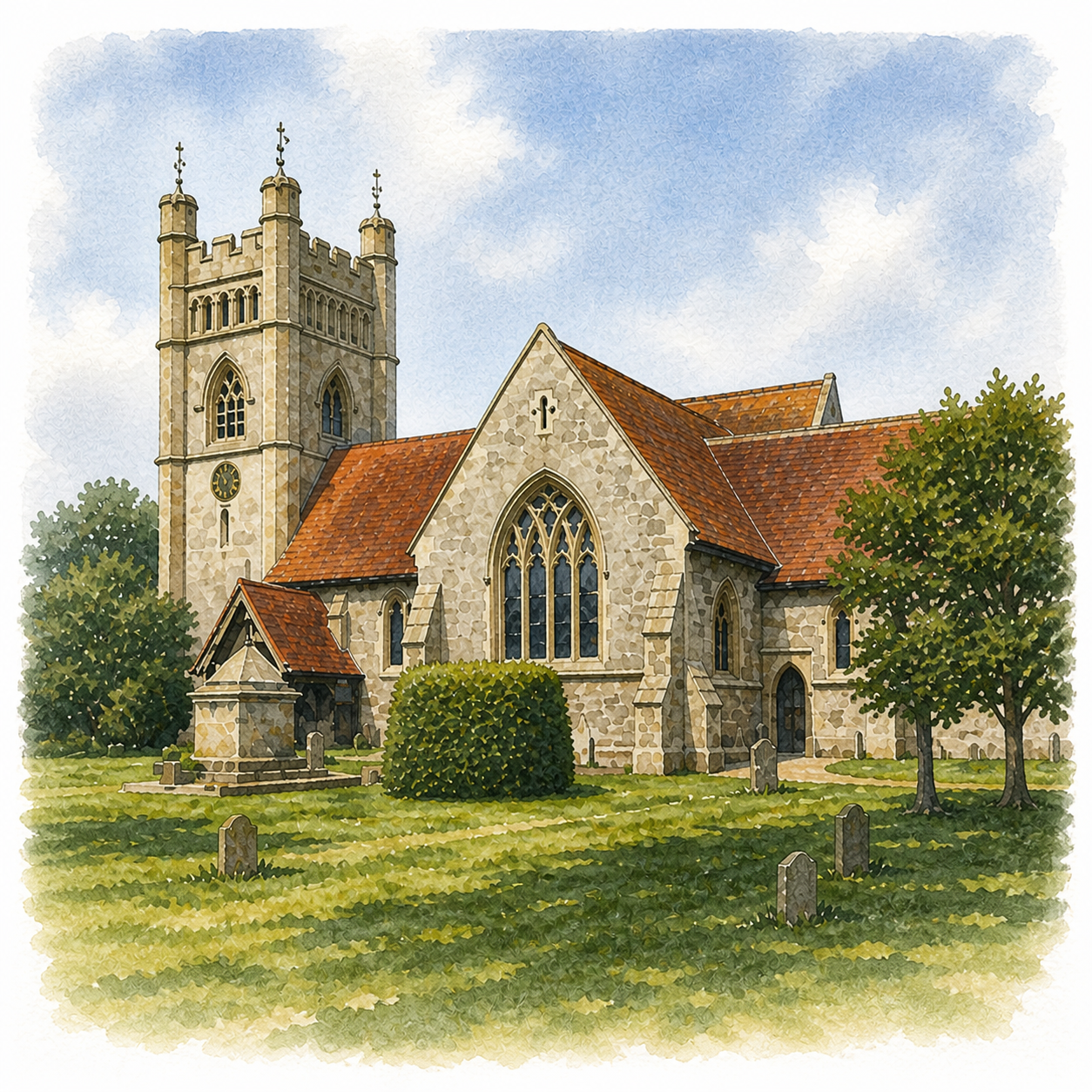 St Mary the Virgin Church, Hambleden