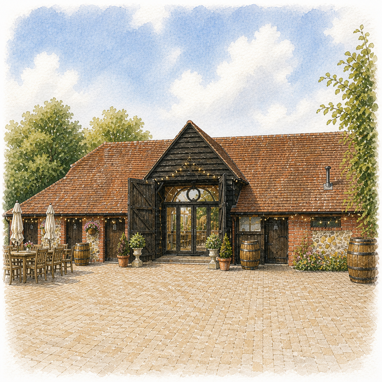 Old Luxters Barn, Hambleden